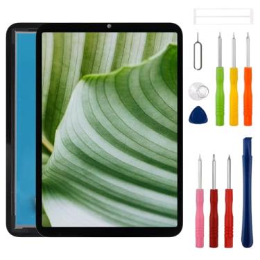 Imagem de SWARK Substituição de tela LCD para iPad mini 6 2021 A2567 A2568 A2569 Touch Screen digitalizador de substituição com kit de ferramentas de reparo atualizado - preto