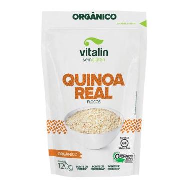 Imagem de Quinoa Real Orgânica em Flocos Vitalin 120g