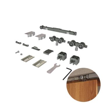 Imagem de Sistema Porta Correr Ro-7503v Rometal Fixa Topo E Lateral Amortecimento 15-80kg