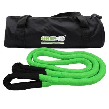 Imagem de Corda de recuperação de energia cinética de 3 m x 2,5 cm - Capacidade de quebra: 13,9 kg - caminhão, ATV, jipe, UTV, trator - emergência, reboque, recuperação off-road em areia, neve, lama - bolsa de