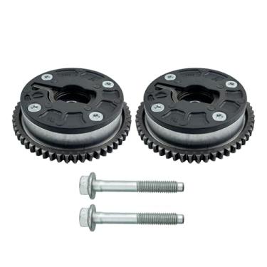Imagem de 2 peças de engrenagem de roda dentada de válvula variável adequada para Chevy Malibu Cruze Equinox GMC Terrain Buick Encore 1.4L 1.5L L4 2016-2021, substitui 916638 12643698 12655753