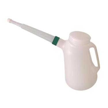 Imagem de Generic Jarra medidora de óleo 5L com balança, jarra portátil com bico longo para veículos automotivos, Verde