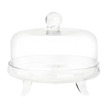Imagem de AFXGUSD Suporte para Bolo com Bandeja de Sobremesas em Formato de Cúpula, Forma para Bolo para Festa Festiva, S