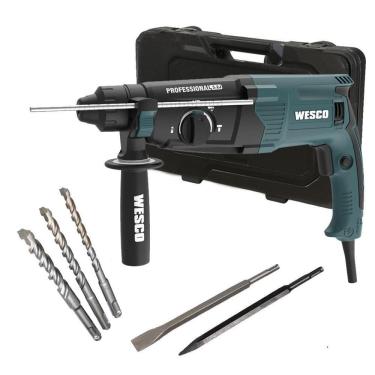 Imagem de Martelete Rompedor Perfurad Wesco 900W 3,2J Mod Ws3228K 110V