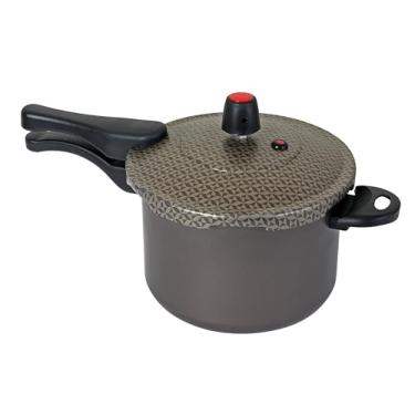 Imagem de Panela de Pressão Fechamento Externo Indução Gran Chef Grafite 4,5L