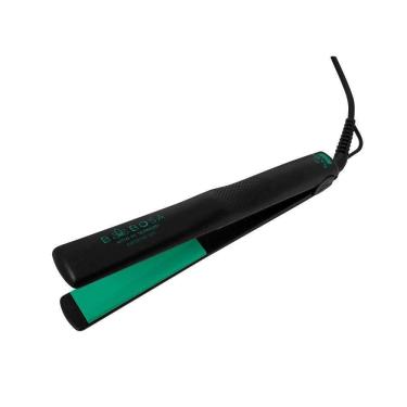 Imagem de Prancha De Cabelo Babosa Ceramic íon Preto/verde Bivolt