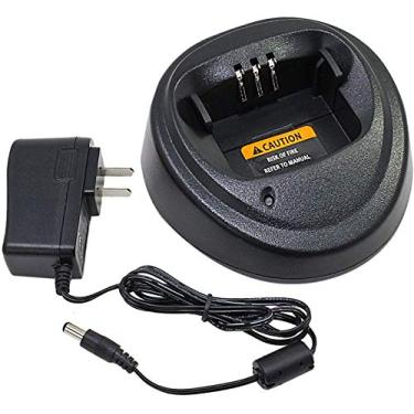Imagem de Nozza Carregador compatível com Motorola CP040 CP140 CP150 CP160 CP180 CP200 CP200D CP250 CP380 PR400 DEP450 DP1400 EP450 EP450S P3688 GP3688D GP3688 GP31888 Saída de rádio 9V