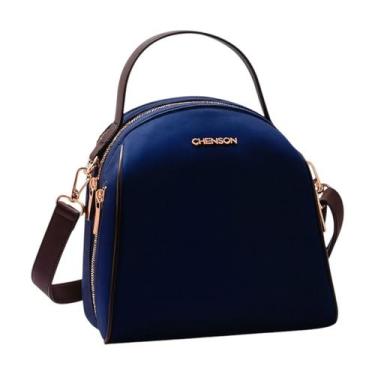 Imagem de Bolsa Feminina Chenson Microfibra Com Alça Transversal Vira Mochila, M