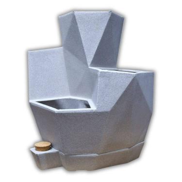 Imagem de Vaso Jardim de Temperos Vida (15L) Cor Cimento JAPI