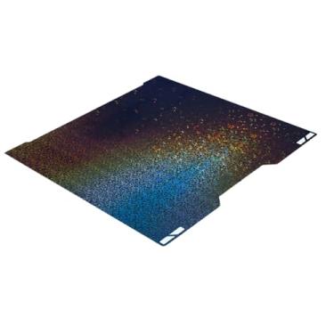 Imagem de Luocute Placa de Construção Atualizada de 355x346mm para o Laboratório Bambu H2D, PEI Impressora 3D Texturizada e a Cama de Impressão Flexível e Suave, a Cama Aquecida de Aço de Aço de