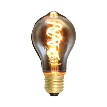 Imagem de Lâmpada LED Filamento Vintage Retro Edison E27 Espiral A60 T45 ST64 T1
