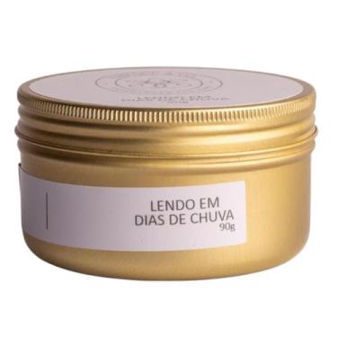 Imagem de Vela Aromática Perfumada Lendo E Dias De Chuva 90g Pocket Essence - Es