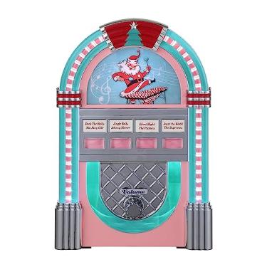 Imagem de Mr. Christmas Jukebox rosa vintage