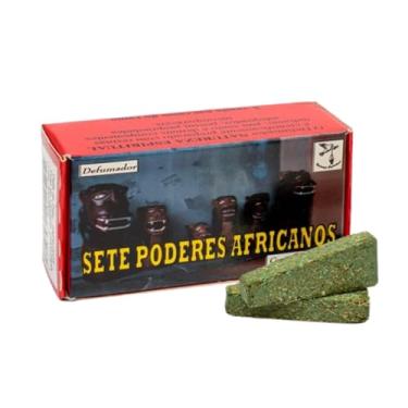 Imagem de Incenso Defumador De Ambiente Sete Poderes Africano Com 20 Unidades - Oferta