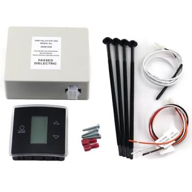 Imagem de A-DCWMool Kit De Termostato Para Ar Condicionado Rv Compatível Com As Séries 540, 4579, 4595 E 640, Inclui Caixa Controle, Parede Preto 3316230.000 3316230.700