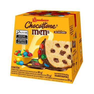 Imagem de Mini Chocottone Com M&M's Bauducco 80g