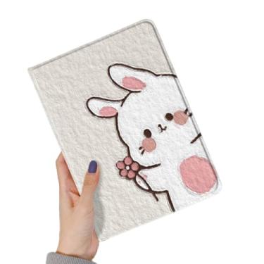 Imagem de GOOVEN Capa elegante para iPad Air de 11 polegadas (M3 2025/M2 2024)/iPad Air 5ª/4ª geração 10,9 polegadas (2022/2020), com suporte de caneta de couro PU bonito padrão fino à prova de choque para