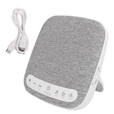 Imagem de Máquina de Som de bebê Com Ruído Branco Com 18 para Descanso, Temporizador de Desligamento Automático para Auxílio Ao Sono, Reprodutor de Música Portátil para Dormir para Viagens