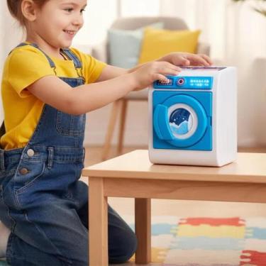 Imagem de Brinquedo Infantil Mini Cozinha Fogão Gourmet ou Lava Fácil Mini Lavan