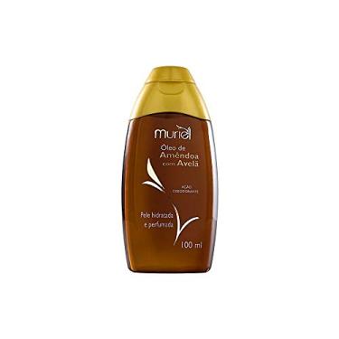 Imagem de Óleo Corporal de Amêndoas com Avelã, Muriel, 100 Ml, Branco