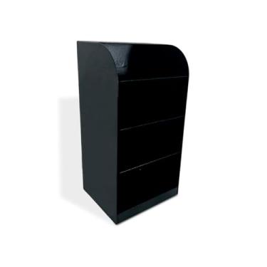 Imagem de Porta Caneta, Porta Lápis, Suporte de Caneta Lettering, Organizador de Canetinhas Bobbie Goods, Torre, Metal, Preto - GEGUTON