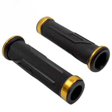Imagem de Manopla Luva Punho Universal Motocicleta Moto Bike Elétrica 22mm (Dourado)