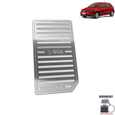 Imagem de Descanso De Pé Volkswagen Gol Trendline G6 G7 Prata