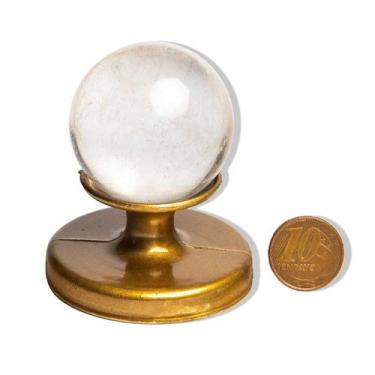 Imagem de Esfera Cristal Pedra Natural 40 a 45mm 90 a 120g Tipo A - CristaisdeCu
