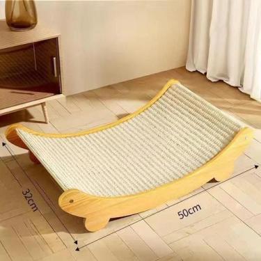 Imagem de Cama Arranhador para Gatos - Conforto e Diversão para seu Felino - no-