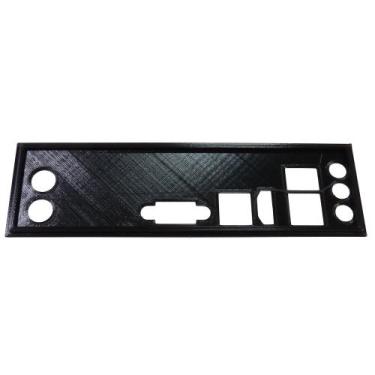 Imagem de Espelho Acabamento Tampa para Placa Mãe Asrock H61M-HG4 - Over Clock