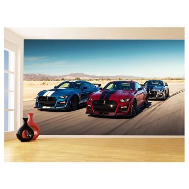Imagem de Papel De Parede 3D Carro Shelby Mustang Cobra 3,5M Car73
