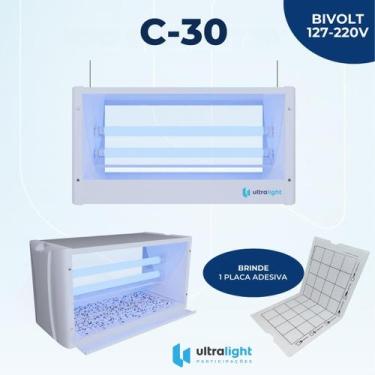 Imagem de Armadilha Adesiva Central C-30 - Ultralight, Branco