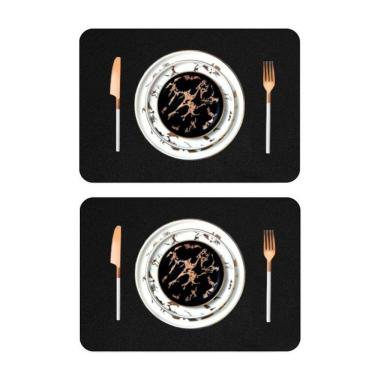 Imagem de 30 Jogo Americano Couro Impermeável Limpa Facil Para Mesa