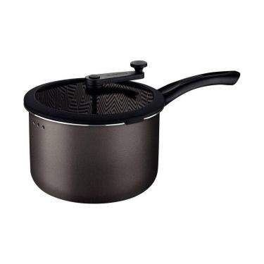 Imagem de Pipoqueira Paris Antiaderente Starflon Max Chumbo Com Tampa De Vidro 22 Cm 4,8 L