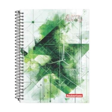 Imagem de Caderno 10 Materias Arte Digital 160 Folhas Capa Dura - PanAmericana, 