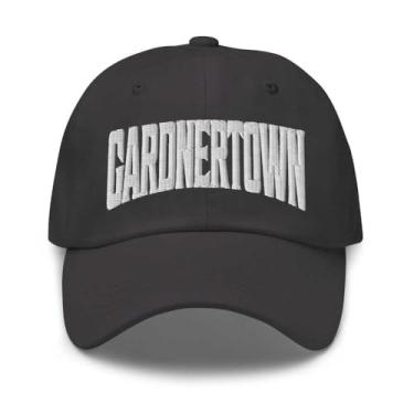 Imagem de Gardnertown Boné de beisebol Gardnertown Dad Hat New York NY Chapéu bordado lembrança, Cinza escuro, tamanho �nico