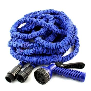 Imagem de Mangueira Mágica 30M Flexível C/ 7 Funções Para Lavagem de Jardim Carros e Quintal(30 Metros)