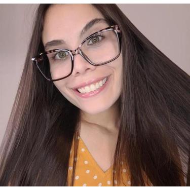 Imagem de Armação Óculos Grau Clipon Feminino Quadrada Urupema - Palas Eyewear