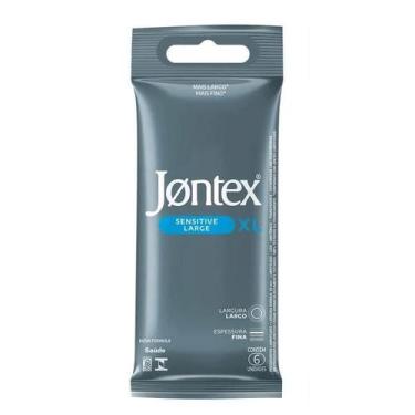 Imagem de Preservativo Jontex XL Sensitive com 6 unidades