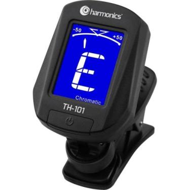 Imagem de Afinador Digital Cromático Clip Violão Guitarra Baixo TH-101 - Harmoni