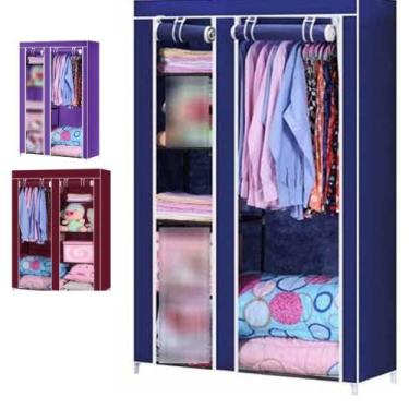 Imagem de Guarda Roupa Armario Cabideiro Portatil Sapateiro - Multicoisa da Paju