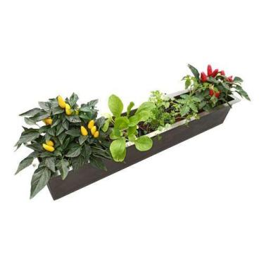 Imagem de Porta temperos e porta condimentos Em Aço Inox 90cm Calha Seca Embutid