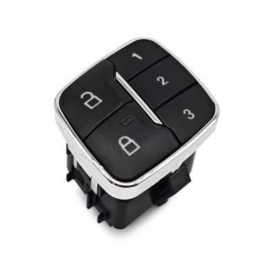 Imagem de Interruptor de assento elétrico do lado esquerdo do motorista adequado para Ford F150 F250 F350 F450 F550 2015-2019 Explorer 2011-2023, interruptor de bloqueio de controle de assento substitui BB5Z