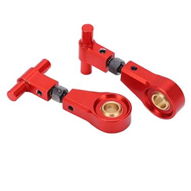 Imagem de Zhjvihx Braço Superior Dianteiro Ajustável, Braço de Suspensão Superior Dianteiro de Liga de Alumínio de Tamanho Preciso para Tamiya TT02 (#2)