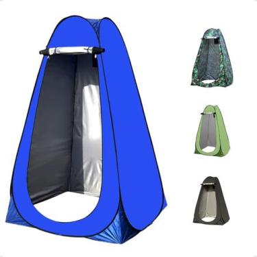 Imagem de Barraca Banheiro Trocador De Roupas Camping Tenda Portátil - Xtrad, Az