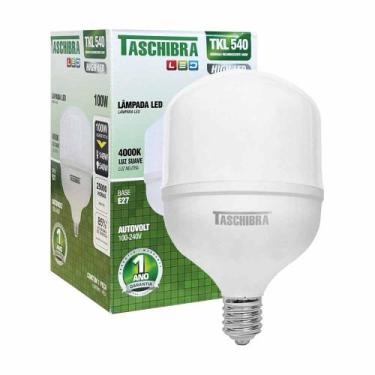 Imagem de Lâmpada High Led Tkl540 100w 4000k Branco Neutro Taschibra