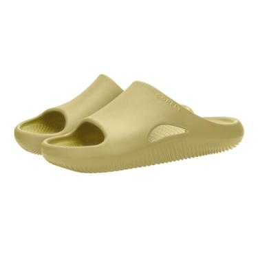 Imagem de CORFLY Chinelo Masculino Ortopédico de EVA Confortável Leve e Respirável Maciez de Nuvem para Casa Dia a Dia e Praia (Militar, Adulto, 38, Numérico, BR, M)