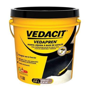 Imagem de Vedapren 03,6KG Asfalto VEDACIT 121855