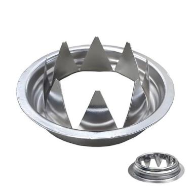 Imagem de Anel Universal Colarinho Para Chaminé Fogão A Lenha Inox Ø 110/115/120