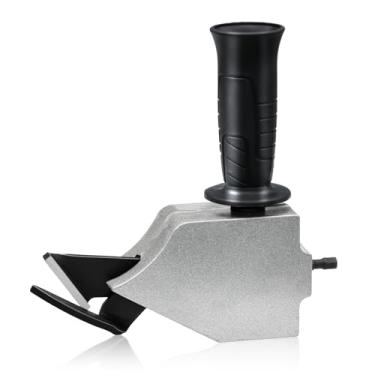 Imagem de Acessório de broca de tesouras de metal, cortador de chapa metálica, ferramentas profissionais de chapa metálica para corte de aço, acessório de broca de cortador de chapa metálica pode corte curvo e